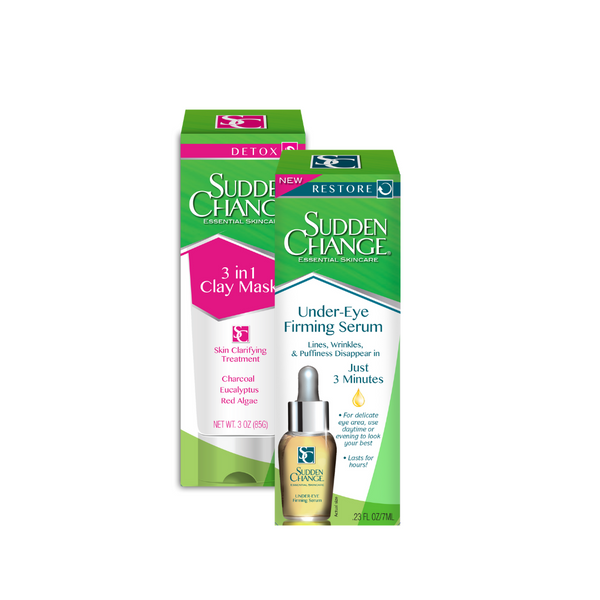 Sudden Change Clay Mask & Serum Kit