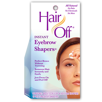 Hair Off Instant Eyebrow Shapers