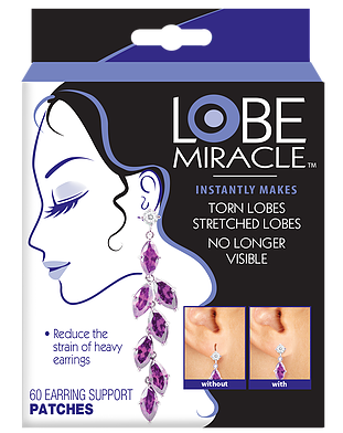 Lobe Miracle Ear Lobe Support Patches (60 Count)